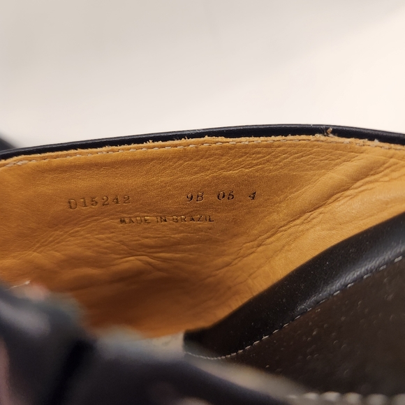 Cole Haan Black Leather Clogs Womens 9B Slip On Mules - Picture 9 of 9